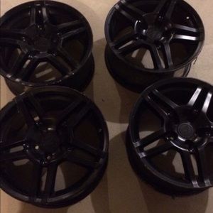 18” black Acura rims